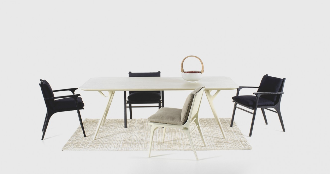 创意安博网页版 - 桌几|餐桌|办公安博网页版|安博anbo（中国）安博网页版|Ren 餐桌 (方形)