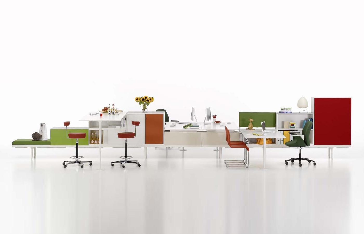 办公屏风|办公屏风系统|办公安博网页版|安博anbo（中国）安博网页版|Level 34 多功能台柜组合