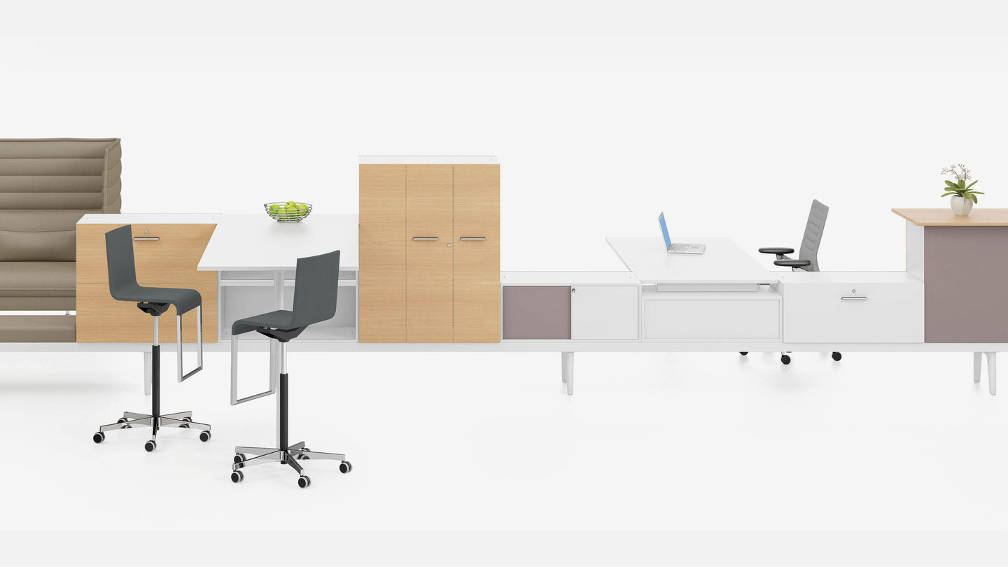 办公屏风|办公屏风系统|办公安博网页版|安博anbo（中国）安博网页版|Level 34 多功能台柜组合