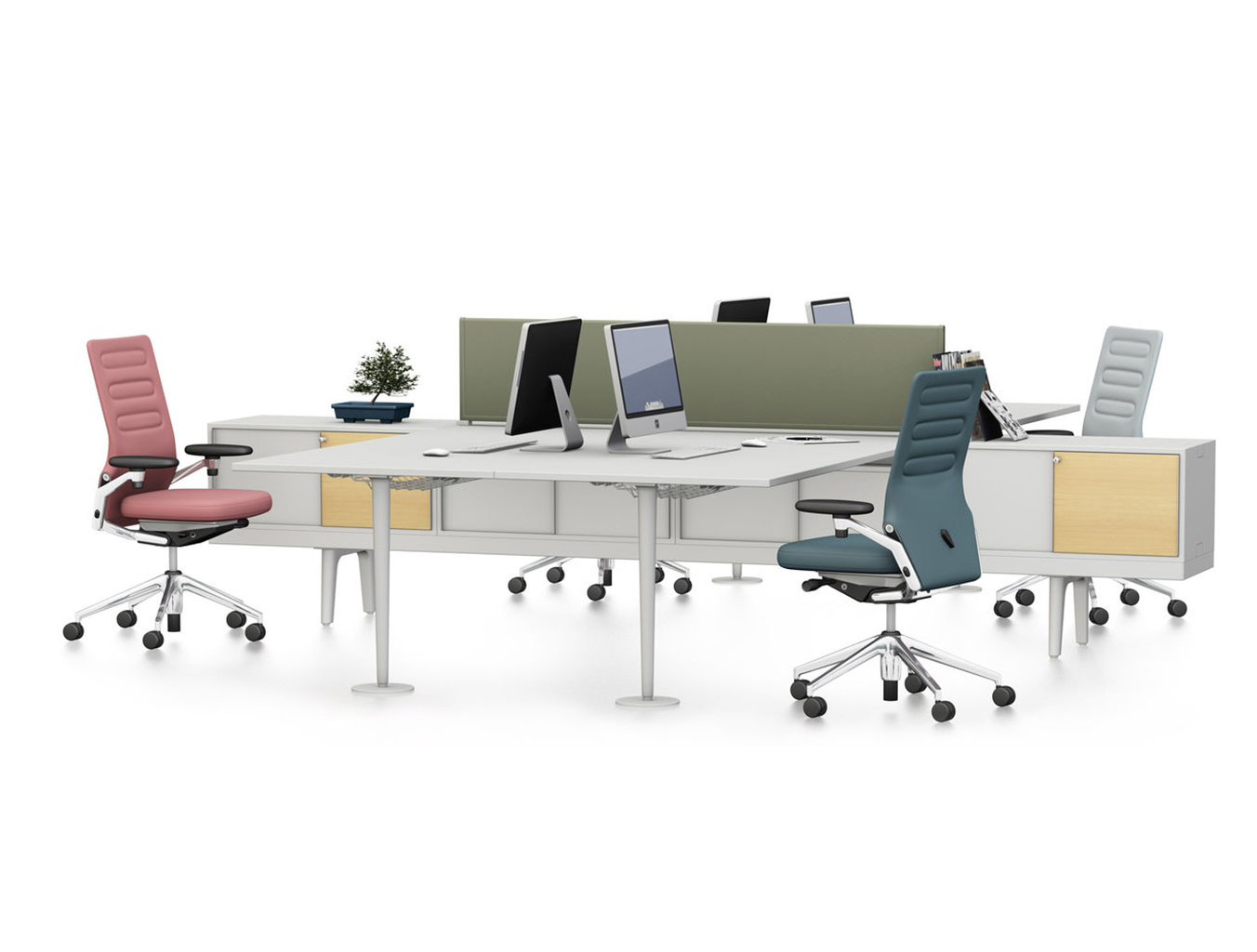 办公屏风|办公屏风系统|办公安博网页版|安博anbo（中国）安博网页版|Level 34 多功能台柜组合