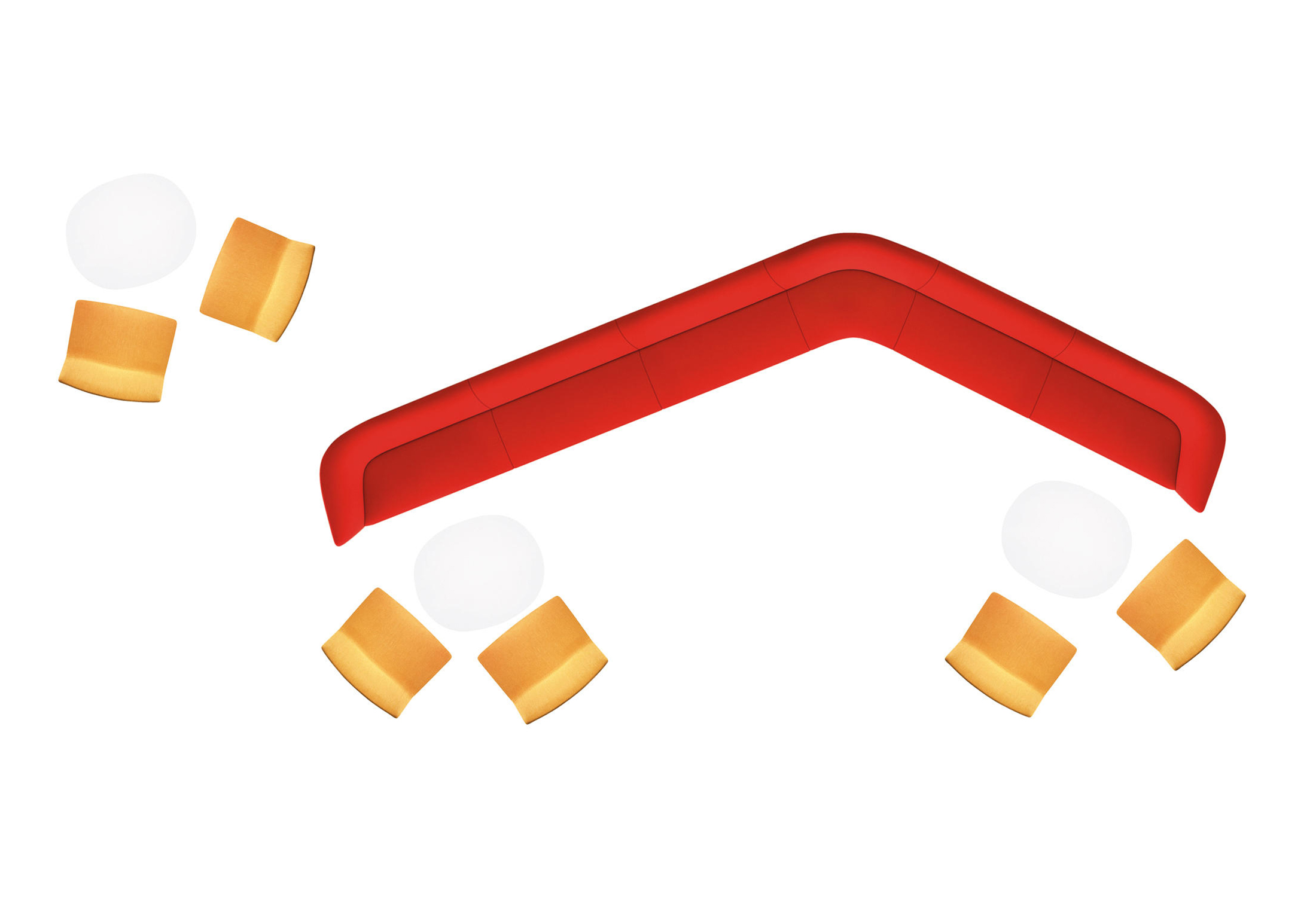 办公沙发|大堂沙发|办公安博网页版|安博anbo（中国）安博网页版|Loop 公共空间沙发