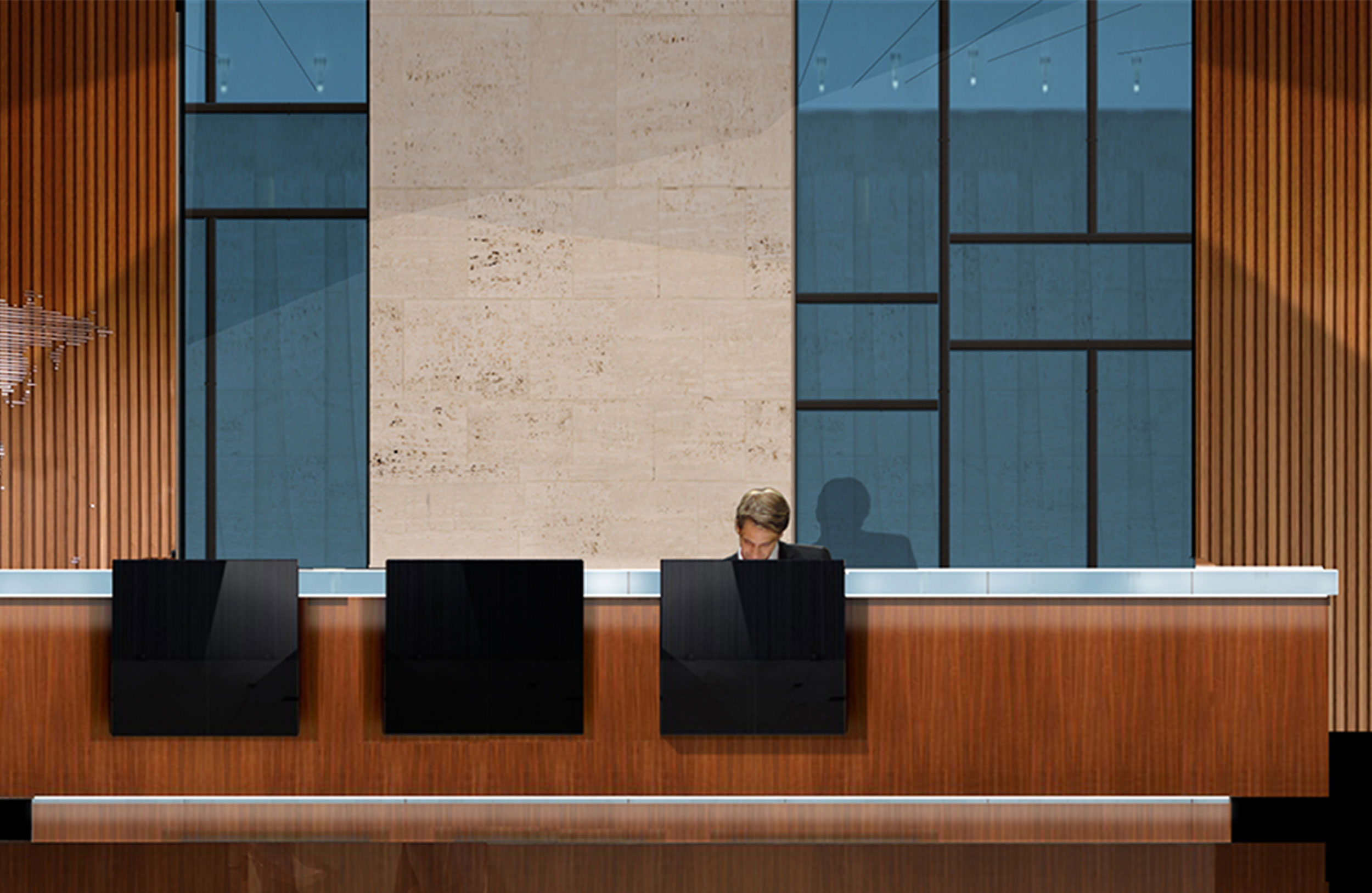 [办公屏风|前台|办公安博网页版|安博anbo（中国）安博网页版|木饰前台/接待台]