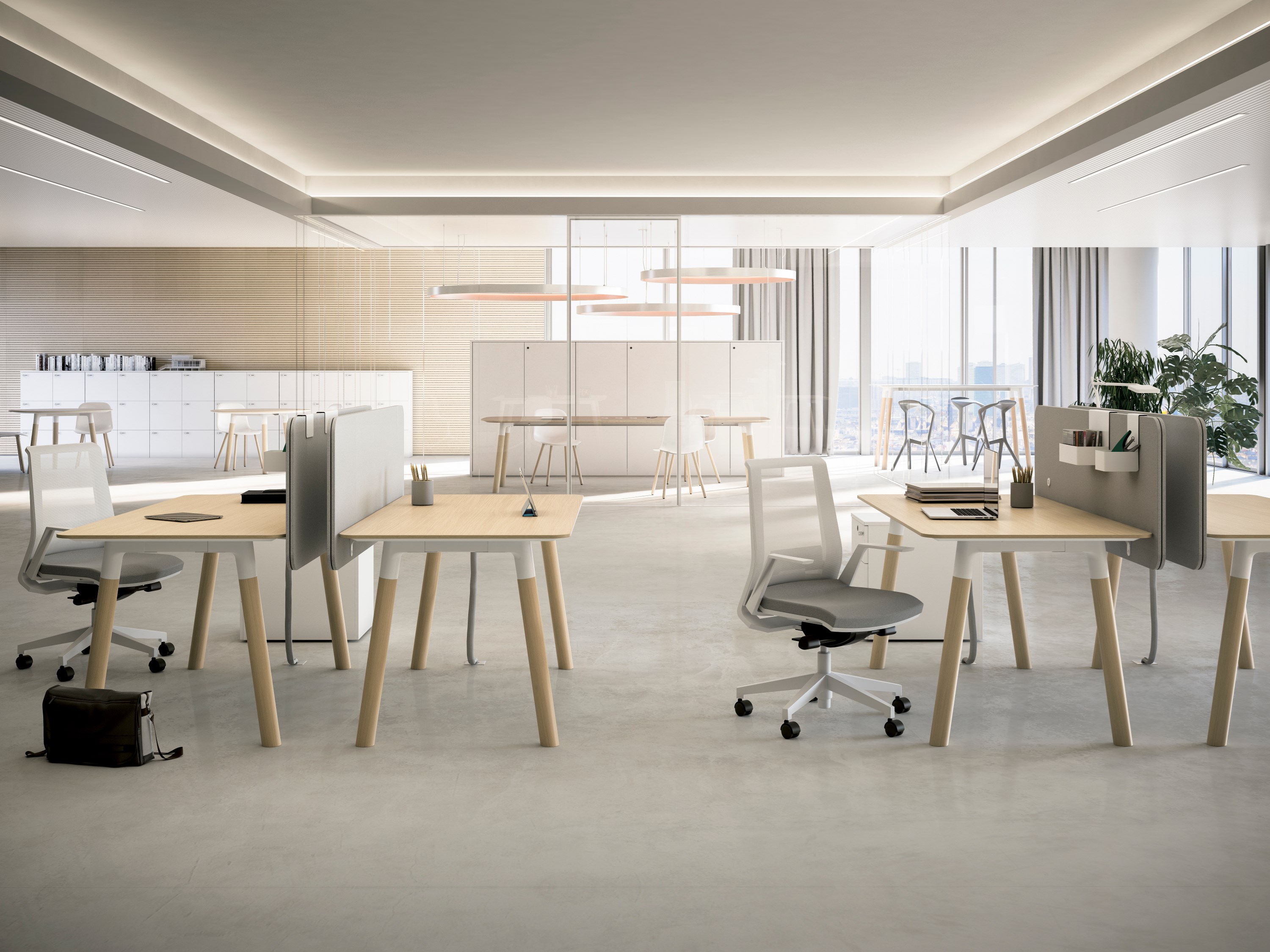 办公屏风|办公屏风系统|办公安博网页版|安博anbo（中国）安博网页版|WOODS 办公桌组合系统