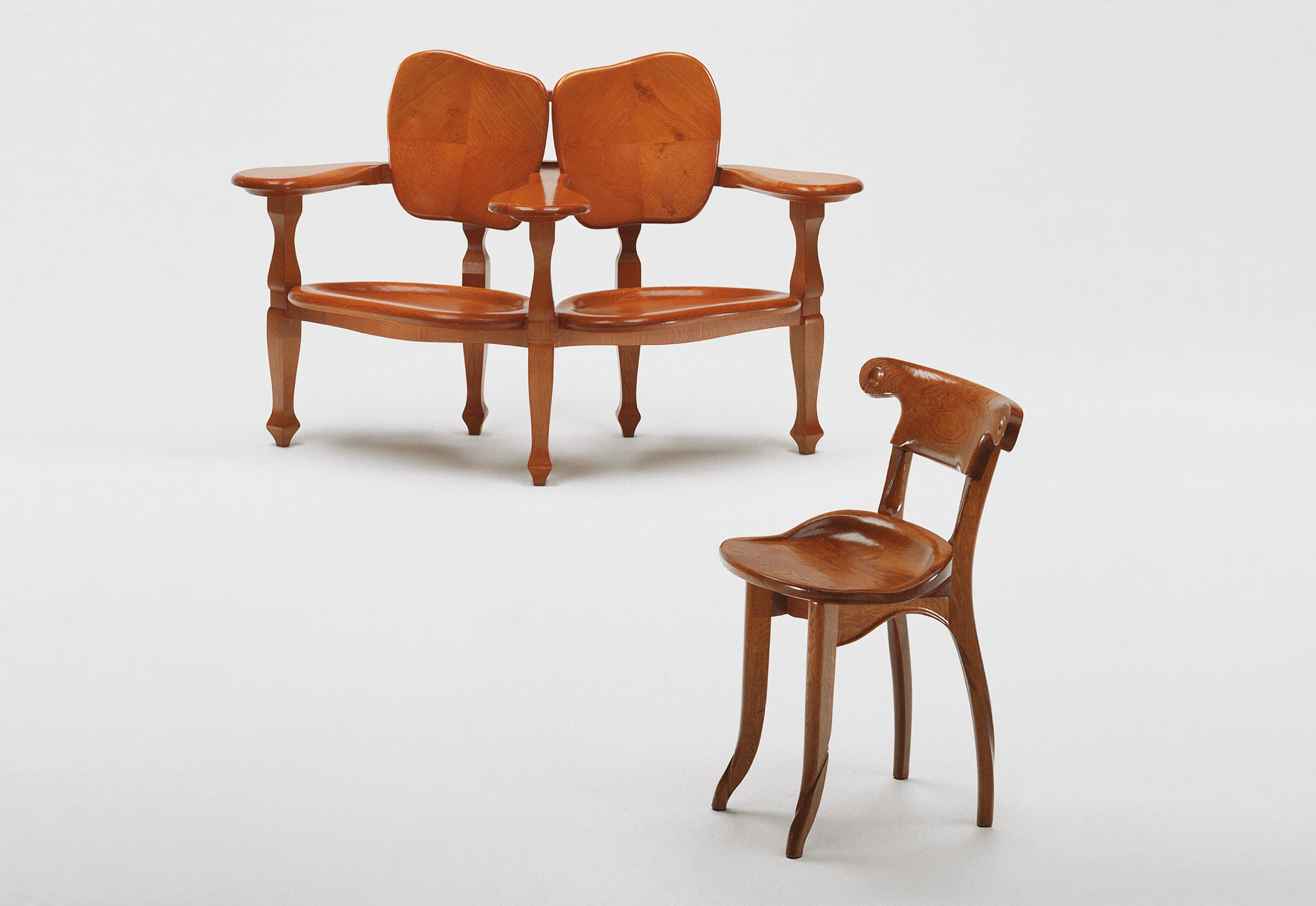 创意安博网页版 - 坐具|休闲椅|办公安博网页版|安博anbo（中国）安博网页版|Calvet bench 实木椅子/实木沙发