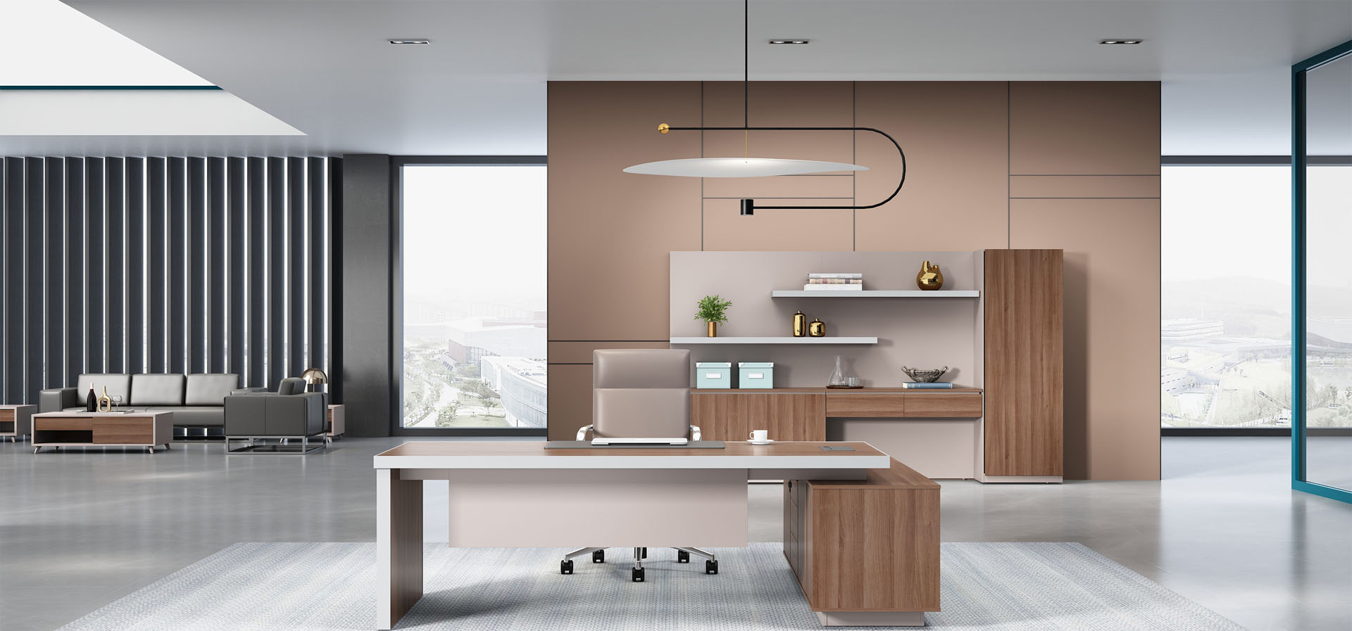 办公台|时尚大班台|办公安博网页版|安博anbo（中国）安博网页版|大班台/配套系列