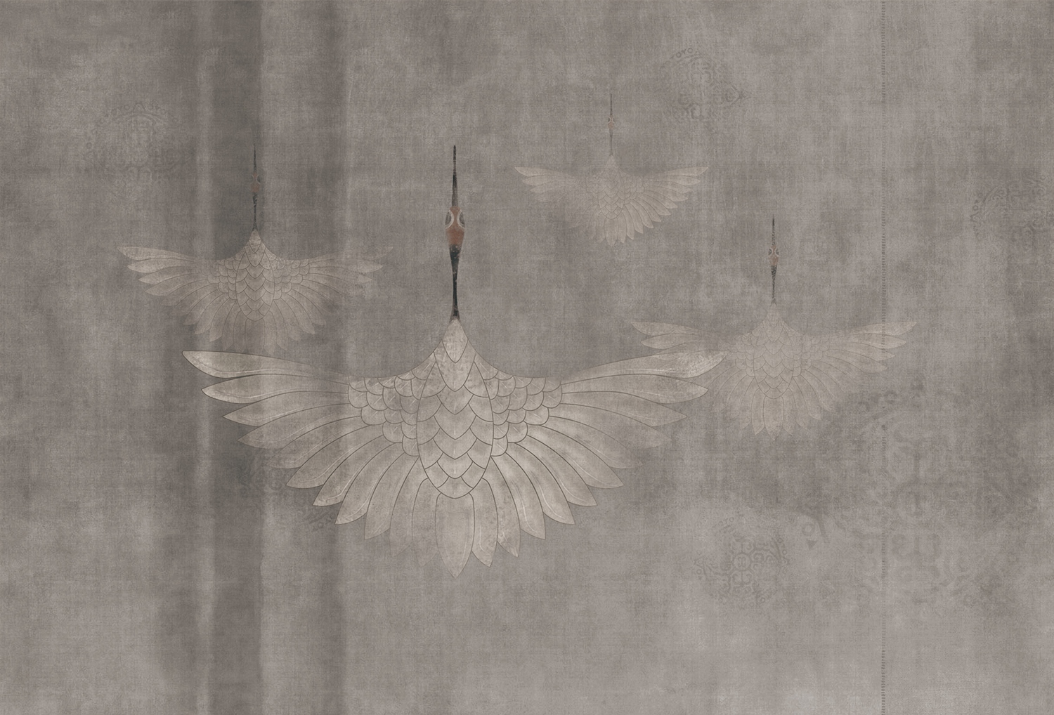 创意安博网页版 - 附件|装饰画/墙饰|办公安博网页版|安博anbo（中国）安博网页版|鹤舞-原创定制壁画