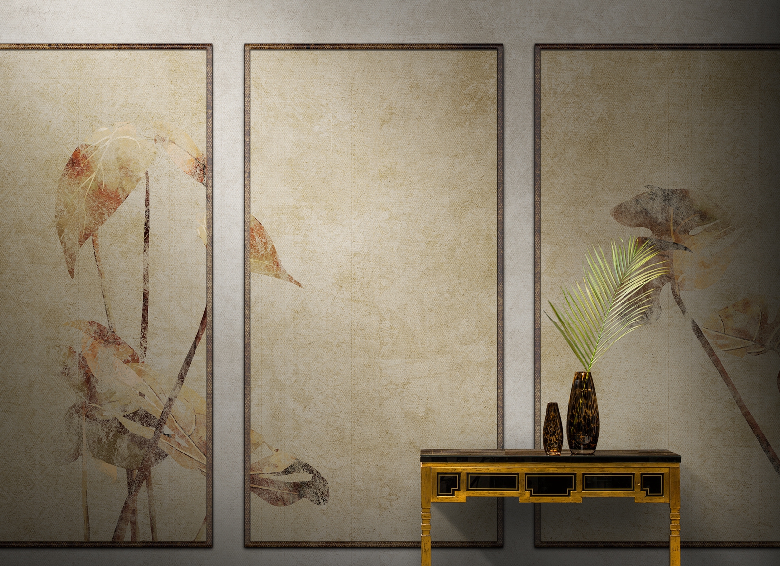 创意安博网页版 - 附件|装饰画/墙饰|办公安博网页版|安博anbo（中国）安博网页版|龟背竹-原创定制壁画