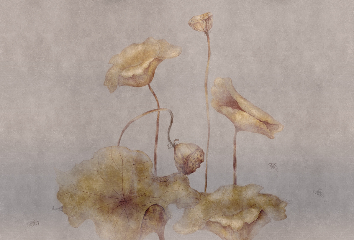 [创意安博网页版 - 附件|装饰画/墙饰|办公安博网页版|安博anbo（中国）安博网页版|荷韵-原创定制壁画]