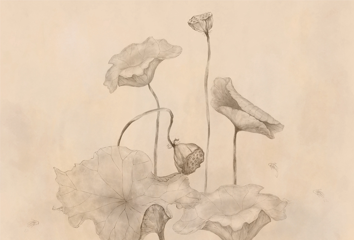 创意安博网页版 - 附件|装饰画/墙饰|办公安博网页版|安博anbo（中国）安博网页版|荷韵-原创定制壁画