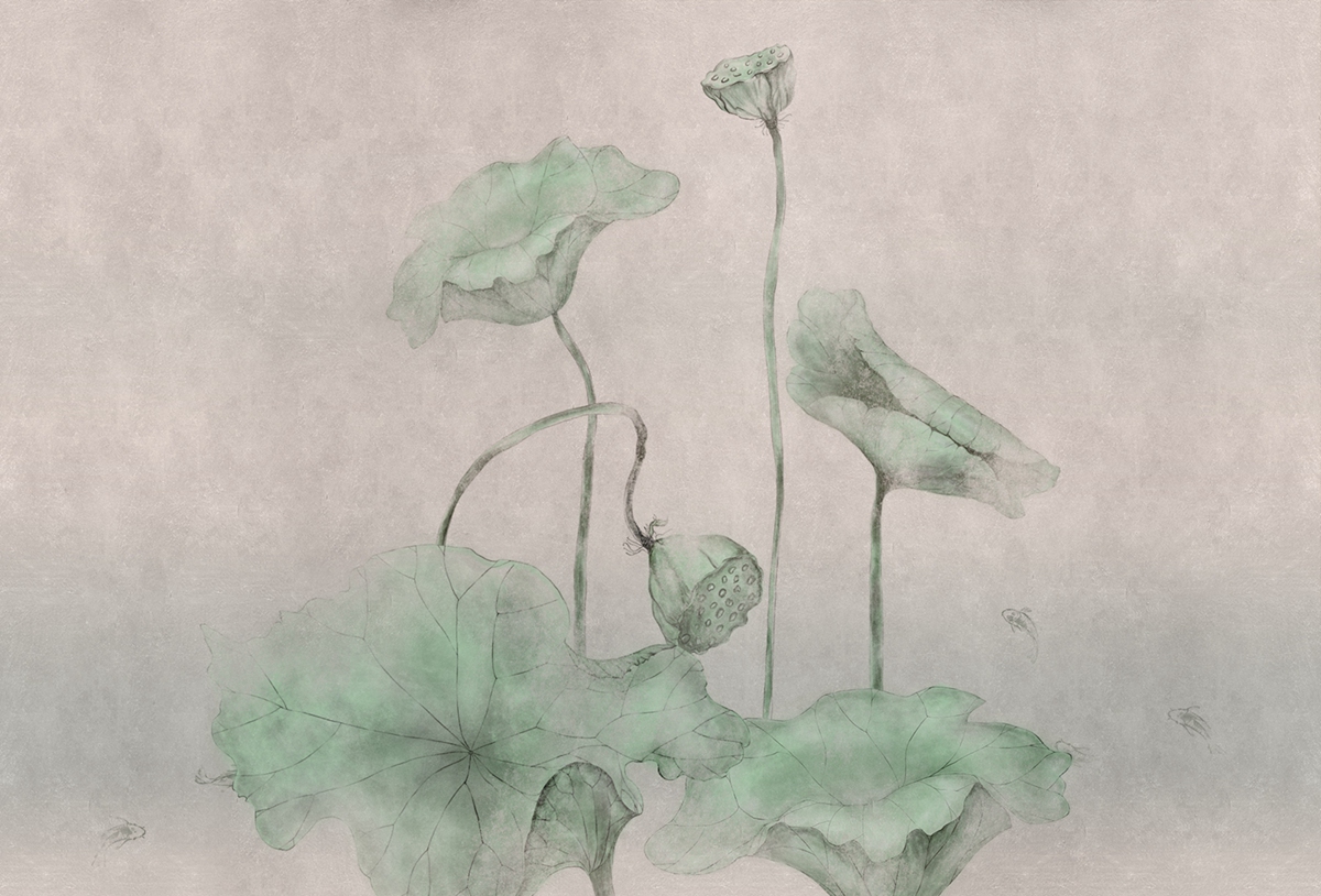 创意安博网页版 - 附件|装饰画/墙饰|办公安博网页版|安博anbo（中国）安博网页版|荷韵-原创定制壁画