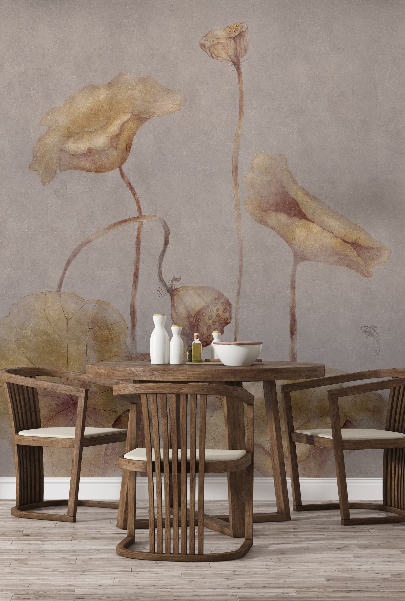 创意安博网页版 - 附件|装饰画/墙饰|办公安博网页版|安博anbo（中国）安博网页版|荷韵-原创定制壁画