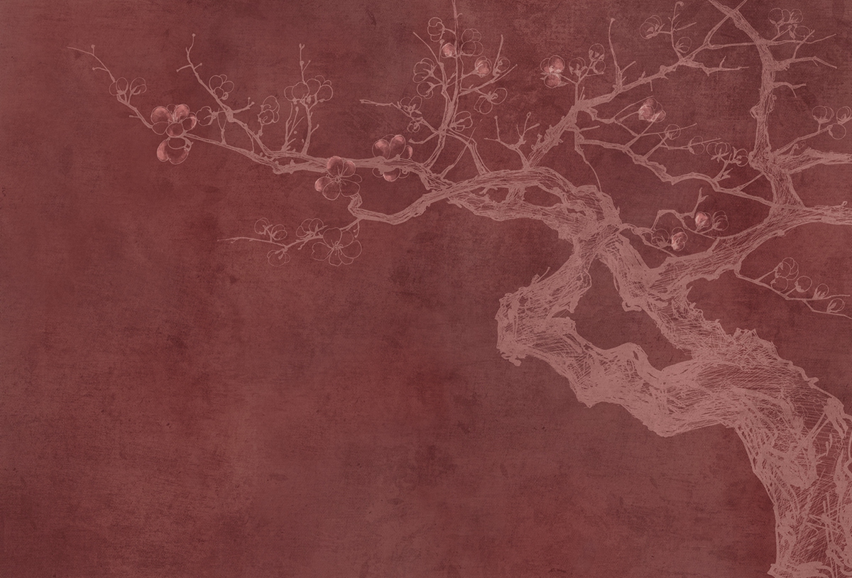 创意安博网页版 - 附件|装饰画/墙饰|办公安博网页版|安博anbo（中国）安博网页版|梅Ⅱ-原创定制壁画