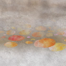 荷塘-原创定制壁画 mural