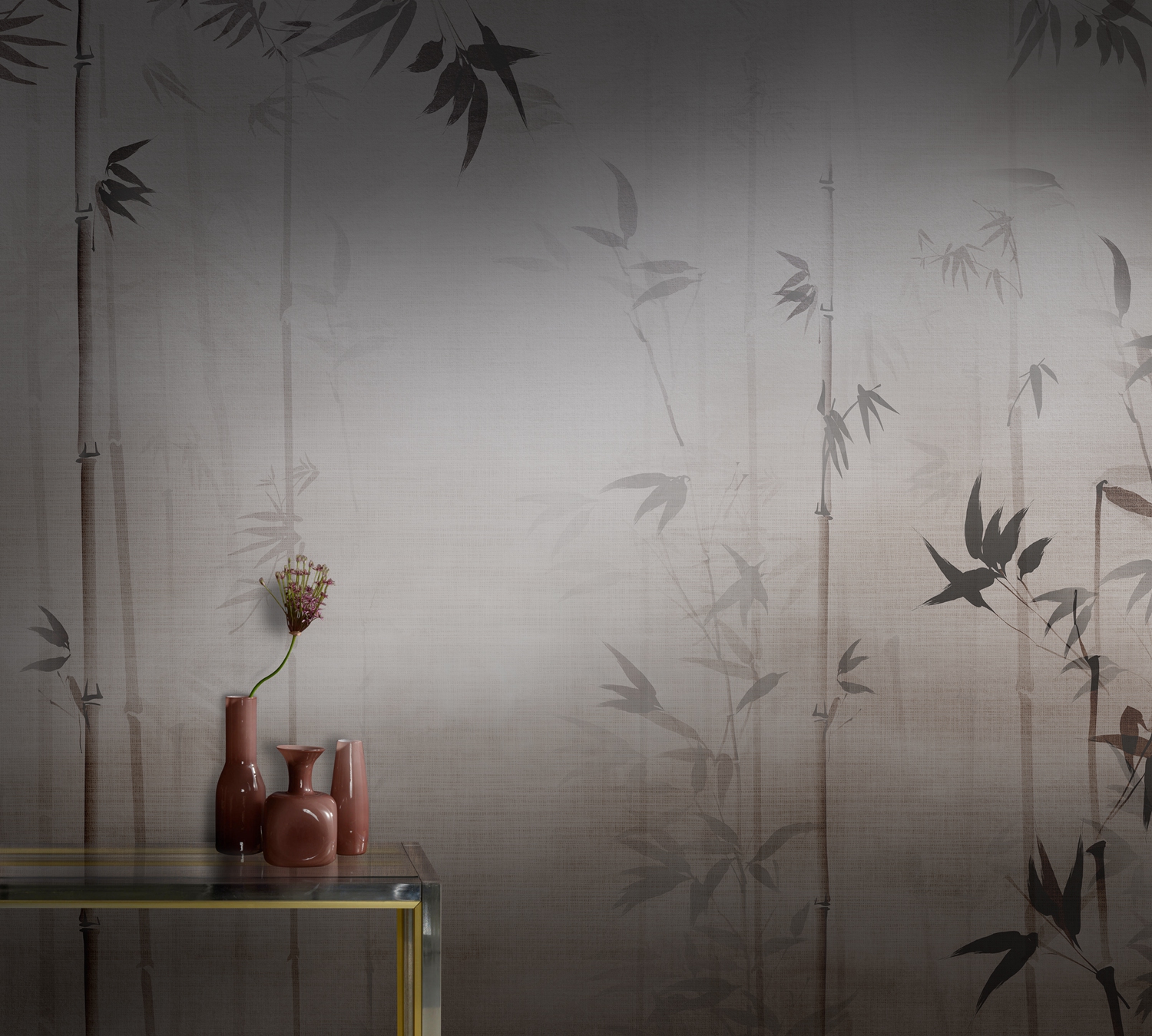 创意安博网页版 - 附件|装饰画/墙饰|办公安博网页版|安博anbo（中国）安博网页版|竹林-原创定制壁画