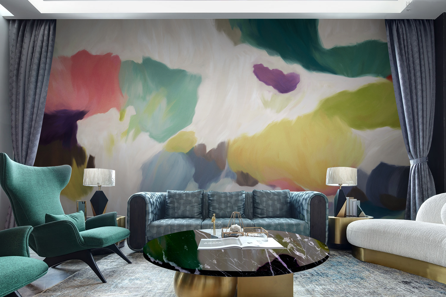 创意安博网页版 - 附件|装饰画/墙饰|办公安博网页版|安博anbo（中国）安博网页版|听海-原创定制壁画