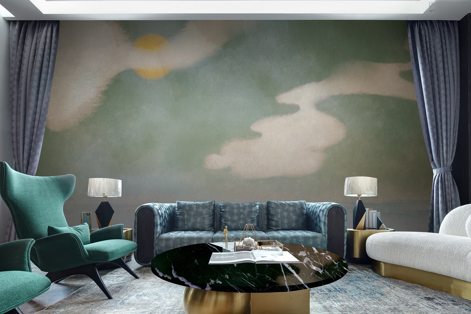 创意安博网页版 - 附件|装饰画/墙饰|办公安博网页版|安博anbo（中国）安博网页版|云海-原创定制壁画