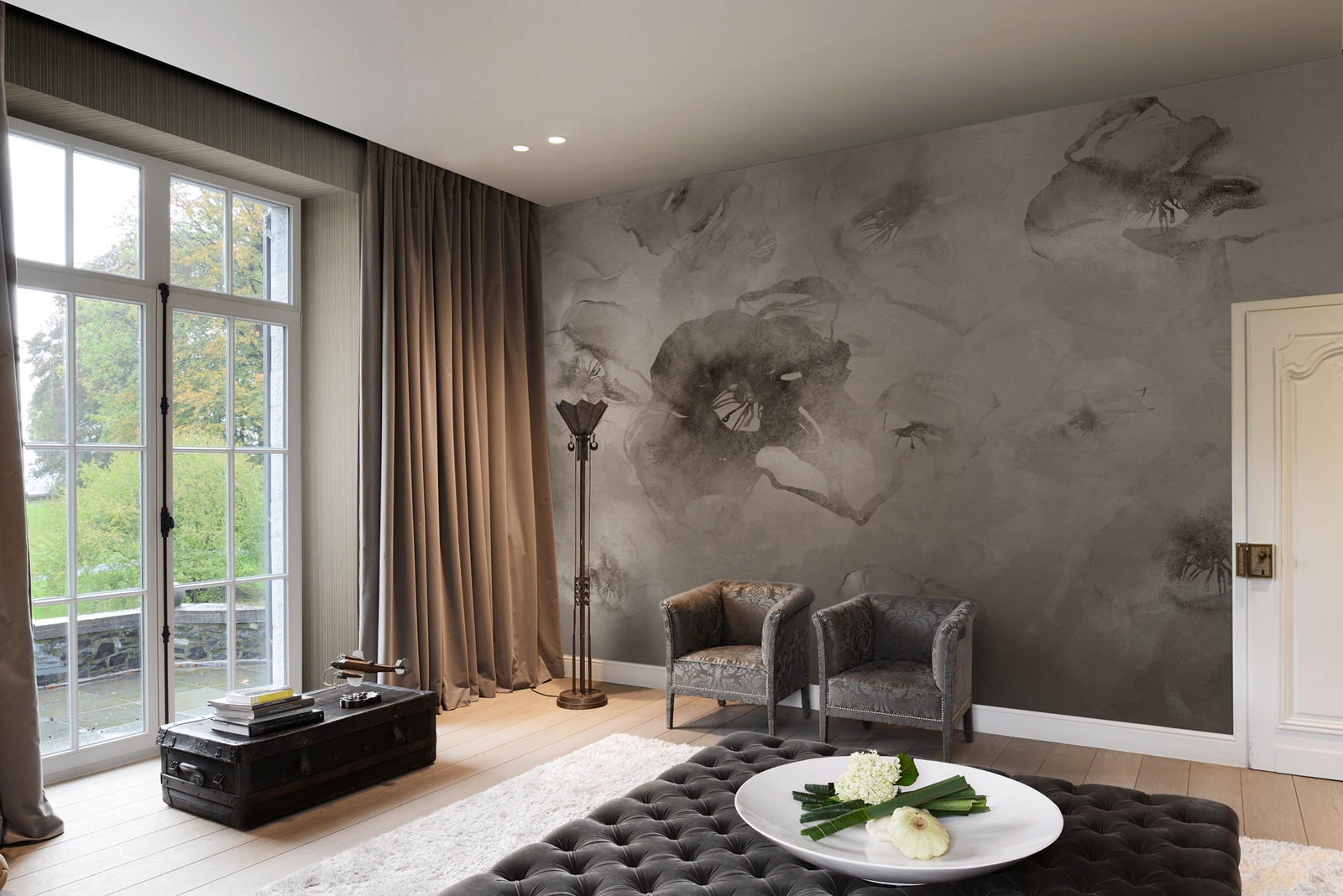 创意安博网页版 - 附件|装饰画/墙饰|办公安博网页版|安博anbo（中国）安博网页版|油桐花-原创定制壁画