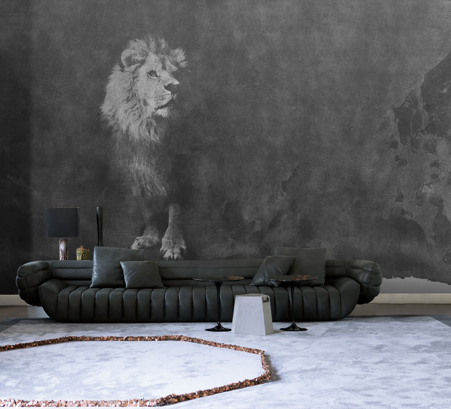 创意安博网页版 - 附件|装饰画/墙饰|办公安博网页版|安博anbo（中国）安博网页版|狮子-原创定制壁画