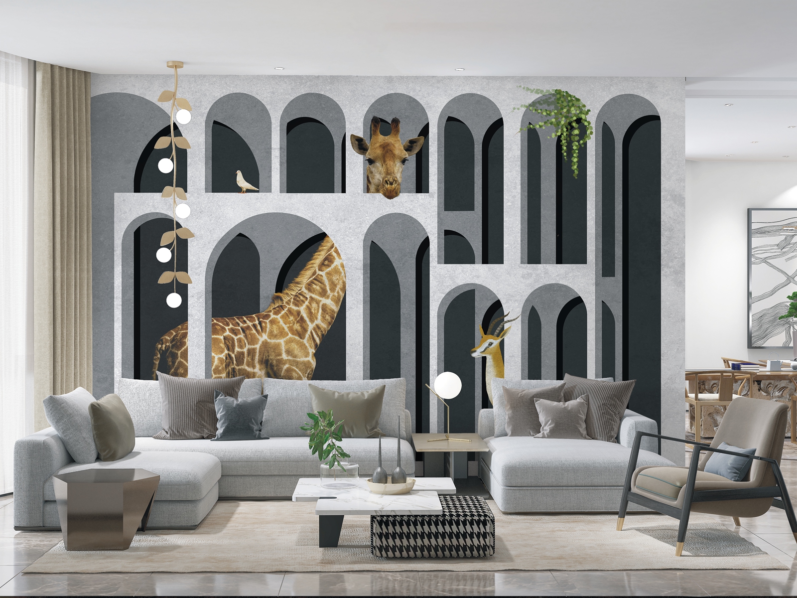 创意安博网页版 - 附件|装饰画/墙饰|办公安博网页版|安博anbo（中国）安博网页版|非洲风情-原创定制壁画