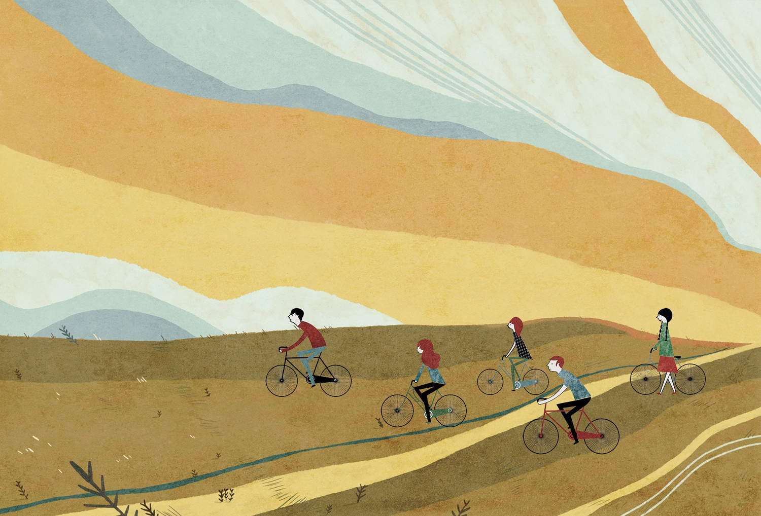 创意安博网页版 - 附件|装饰画/墙饰|办公安博网页版|安博anbo（中国）安博网页版|秋游-原创定制壁画