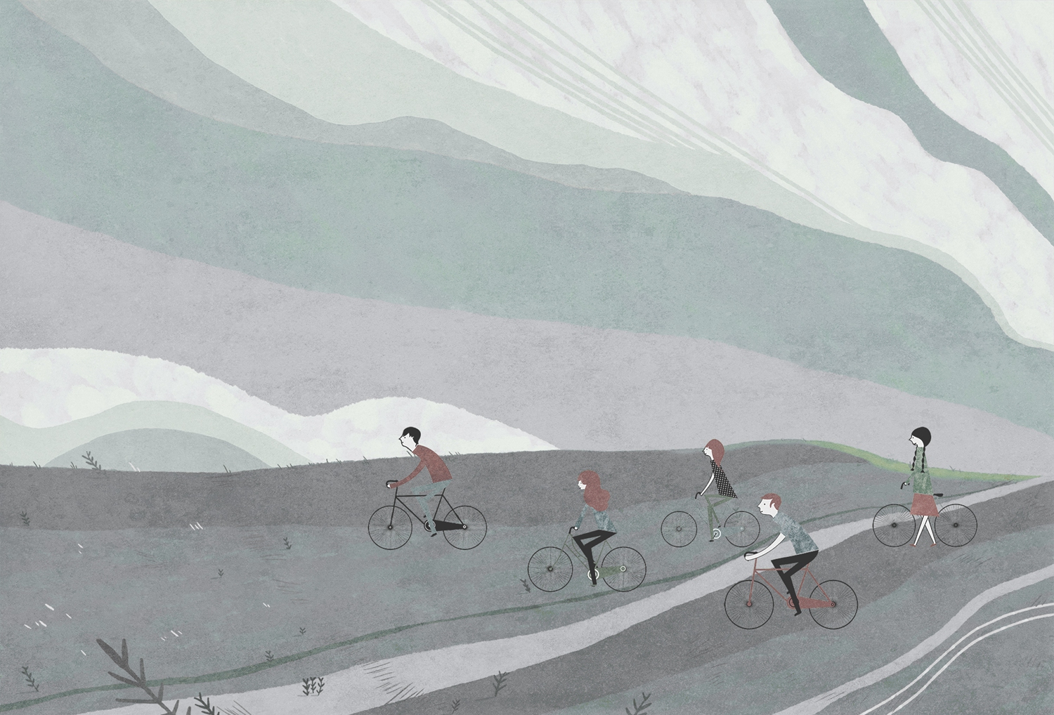 创意安博网页版 - 附件|装饰画/墙饰|办公安博网页版|安博anbo（中国）安博网页版|秋游-原创定制壁画