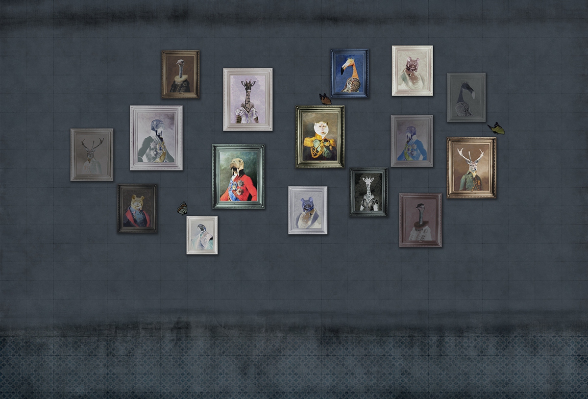 [创意安博网页版 - 附件|装饰画/墙饰|办公安博网页版|安博anbo（中国）安博网页版|马戏团-原创定制壁画]