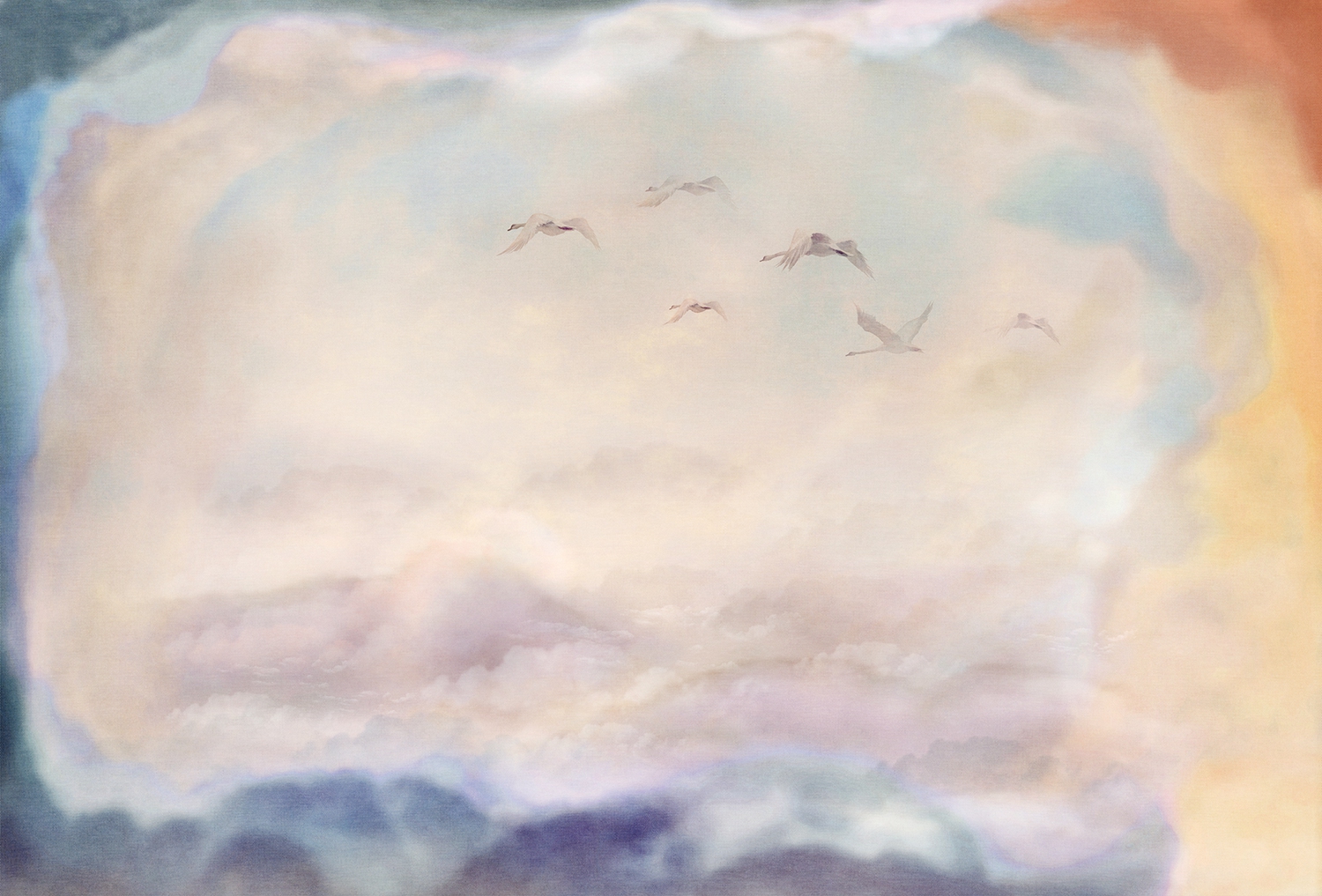 [创意安博网页版 - 附件|装饰画/墙饰|办公安博网页版|安博anbo（中国）安博网页版|候鸟-原创定制壁画]