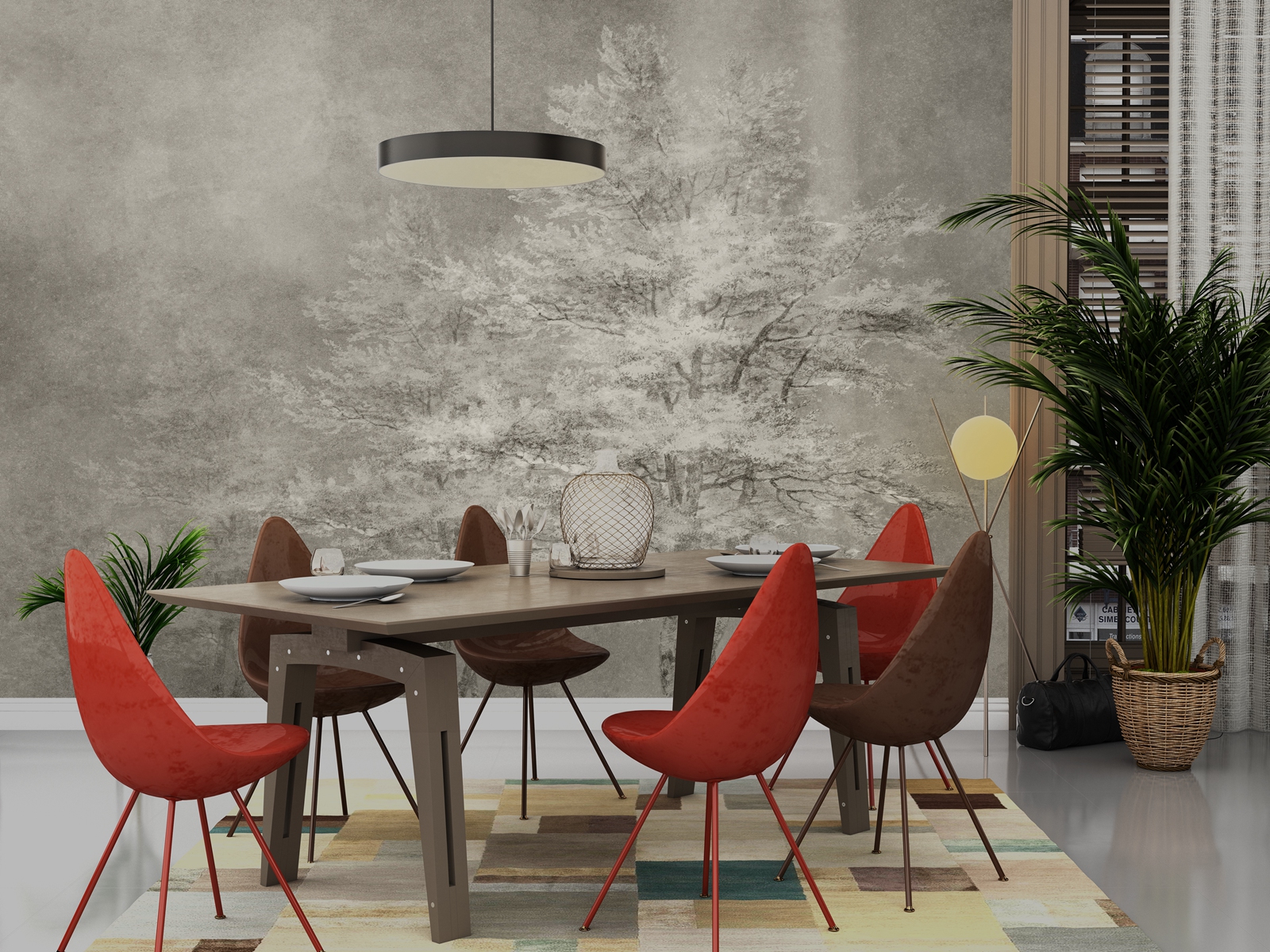 创意安博网页版 - 附件|装饰画/墙饰|办公安博网页版|安博anbo（中国）安博网页版|雾凇-原创定制壁画