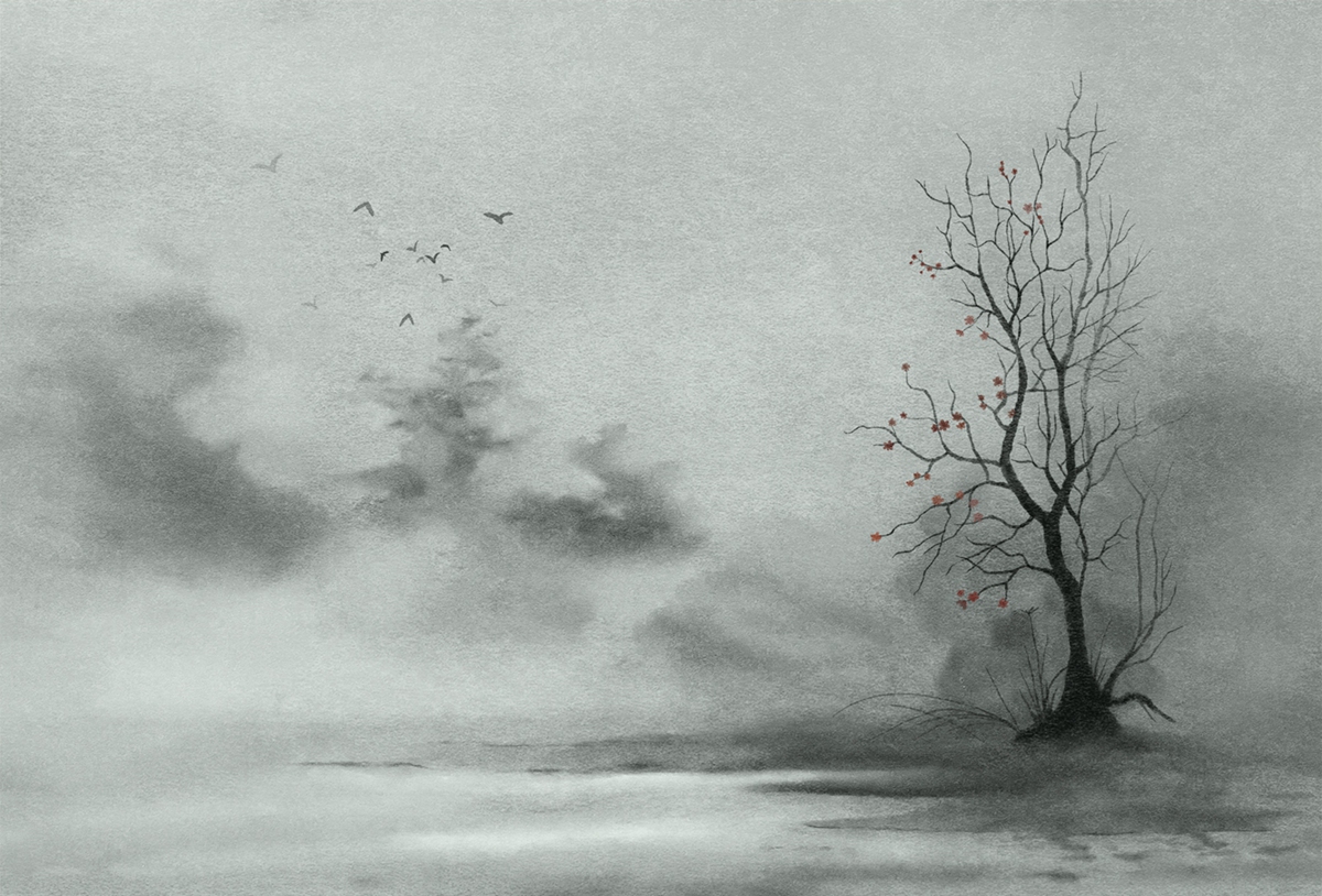 创意安博网页版 - 附件|装饰画/墙饰|办公安博网页版|安博anbo（中国）安博网页版|秋天风景-原创定制壁画