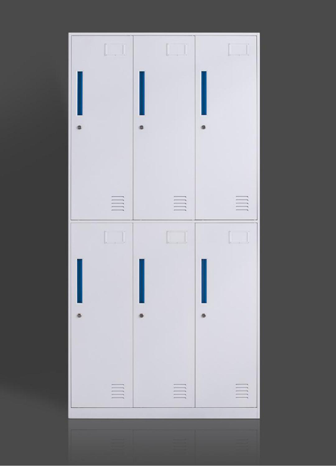 [钢制储物柜|钢制更衣柜|办公安博网页版|安博anbo（中国）安博网页版|六门钢制更衣柜]