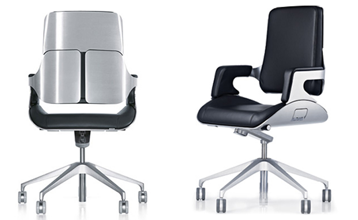 [办公椅|现代真皮中班椅|办公安博网页版|安博anbo（中国）安博网页版|Interstuhl Silver 中班椅]