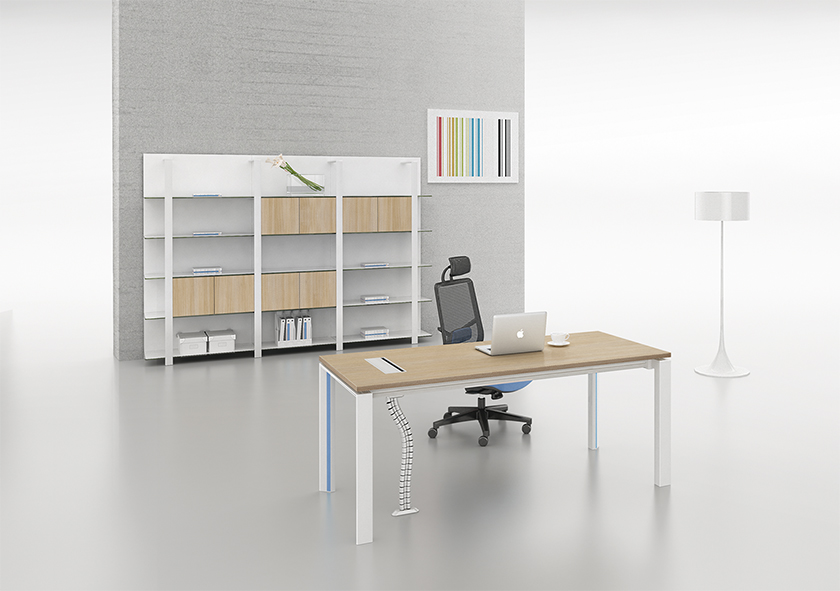 系统办公安博网页版|系统办公安博网页版|Bon波恩|时尚简约现代设计职员桌，办公桌，工作台