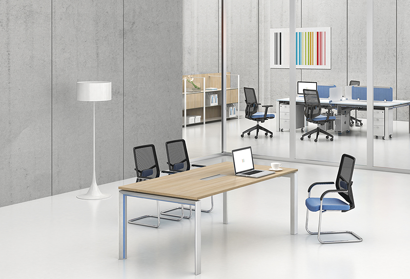 系统办公安博网页版|系统办公安博网页版|Bon波恩|时尚简约现代设计职员桌，办公桌，工作台