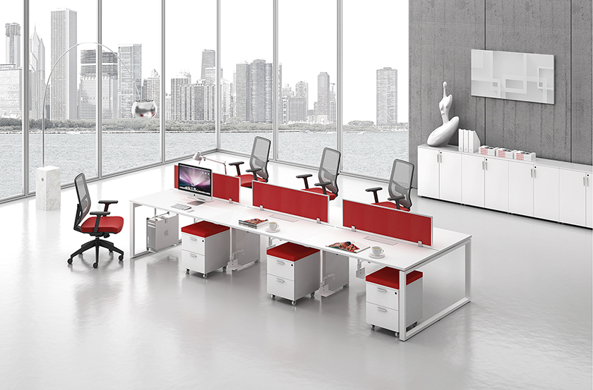 系统办公安博网页版|系统办公安博网页版|Cae凯撒|现代简约时尚高雅员工办公桌，职员桌，工作台