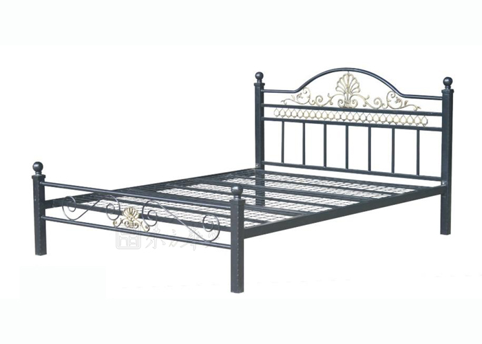 [学校安博网页版|学生公寓床|铁艺床|铁艺双人床，铁架床，]
