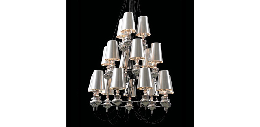 [创意安博网页版 - 灯饰|吊灯|办公安博网页版|安博anbo（中国）安博网页版|西班牙 Metalarte Josephine 获奖巨作 6头奖杯吊灯]