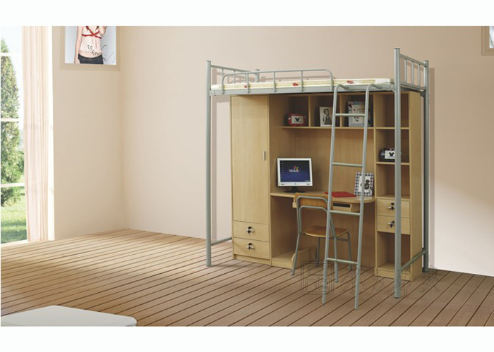 [学校安博网页版|学生公寓床|组合单人床|多功能床，公寓床]