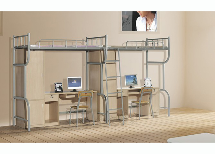 [学校安博网页版|学生公寓床|组合双人床|多功能组合床，公寓双人床]