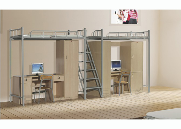 [学校安博网页版|学生公寓床|组合双人床|多功能组合床，公寓双人床]