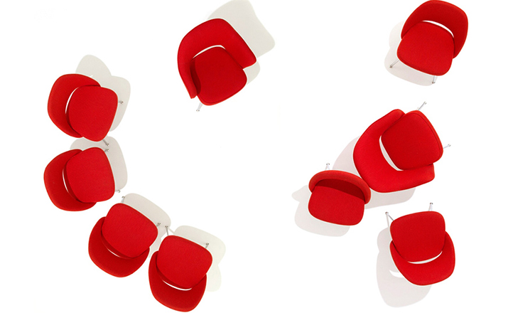 创意安博网页版 - 坐具|餐椅|办公安博网页版|安博anbo（中国）安博网页版|沙里宁金属脚无扶手行政椅