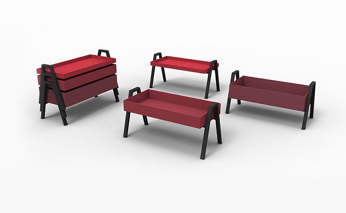 创意安博网页版 - 桌几|茶几/边几|办公安博网页版|安博anbo（中国）安博网页版|可堆叠的木制咖啡桌