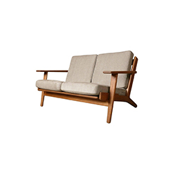 GE290双座椅 汉斯·魏格纳  erik jorgensen安博网页版品牌