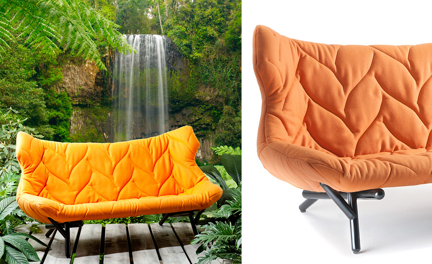 创意安博网页版 - 坐具|沙发|办公安博网页版|安博anbo（中国）安博网页版|树叶双座沙发