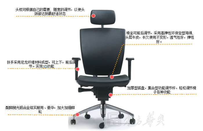 办公椅|现代真皮大班椅|办公安博网页版|真皮大班椅|办公椅