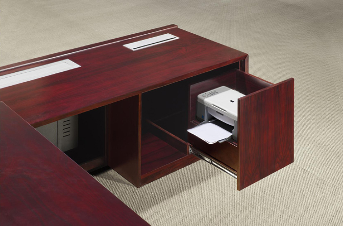 办公台|精品配套系列|办公安博网页版|雅爵精品配套系列|实木大班台|实木办公台