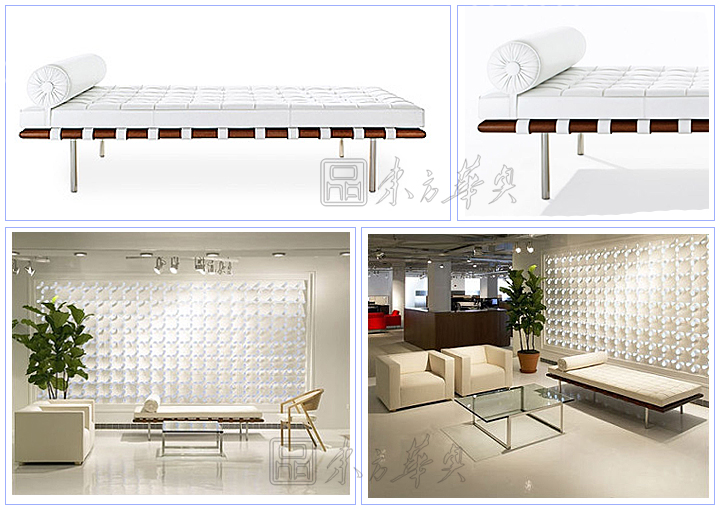 现代经典休闲椅|真皮休闲椅|办公安博网页版|巴赛罗那休息床|休闲床