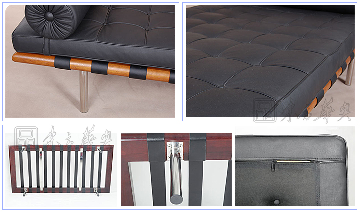 现代经典休闲椅|真皮休闲椅|办公安博网页版|巴赛罗那休息床|休闲床