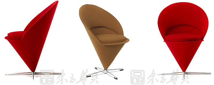 现代经典休闲椅|布面休闲椅|办公安博网页版|潘顿圆锥椅|圆锥休闲椅|休闲椅，布面休闲椅，餐椅，酒吧椅