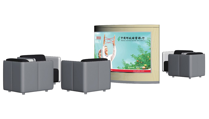 金融、法院安博网页版|邮政营业厅安博网页版|办公安博网页版|多功能媒体墙组合