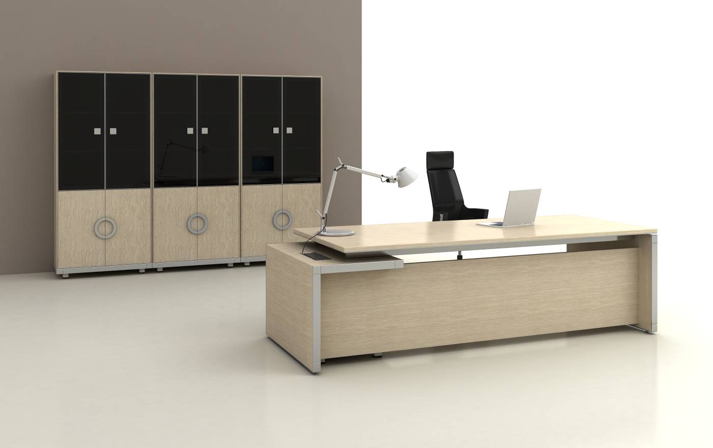 办公台|精品配套系列|办公安博网页版|融正配套系列大班台